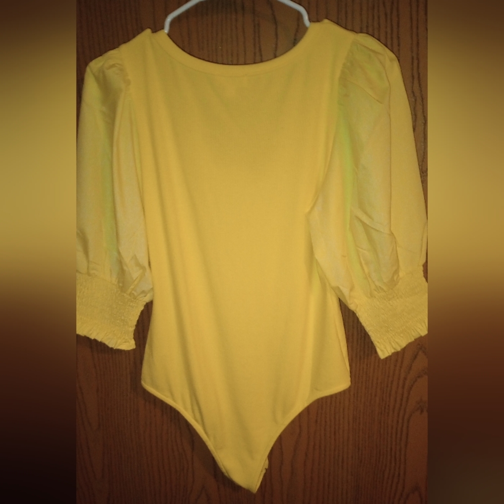 Bright Days Yellow Bodysuit